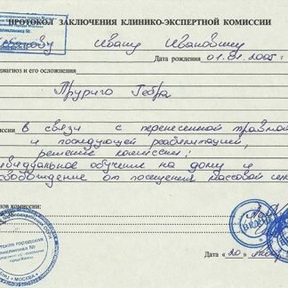 Справка о свободном посещении ВУЗа